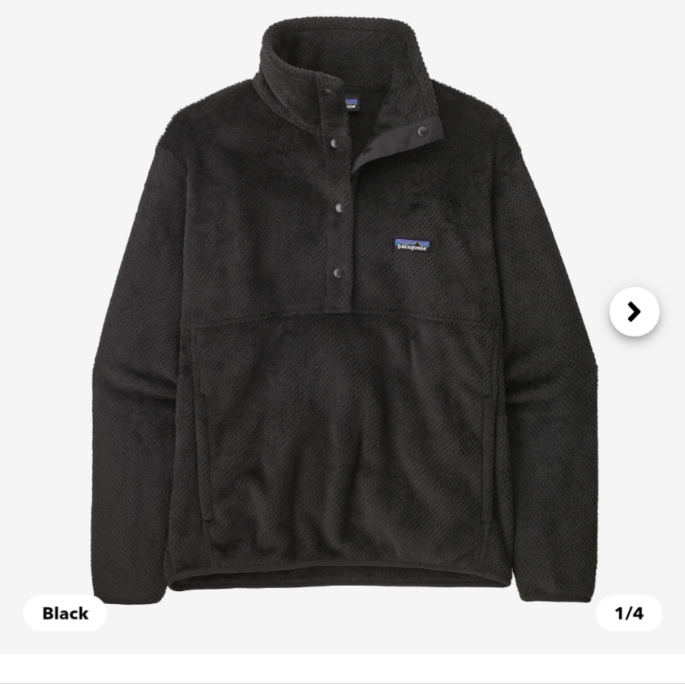 Patagonia quarter snap pull over